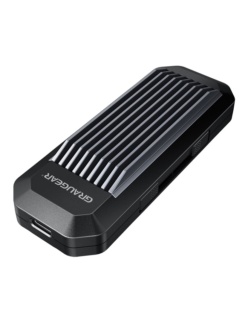 GRAUGEAR G-M202-AC-10G storage drive enclosure SSD enclosure Black M.2 GRAUGEAR G-M202-AC-10G storage drive enclosure SSD enclosure Black M.2