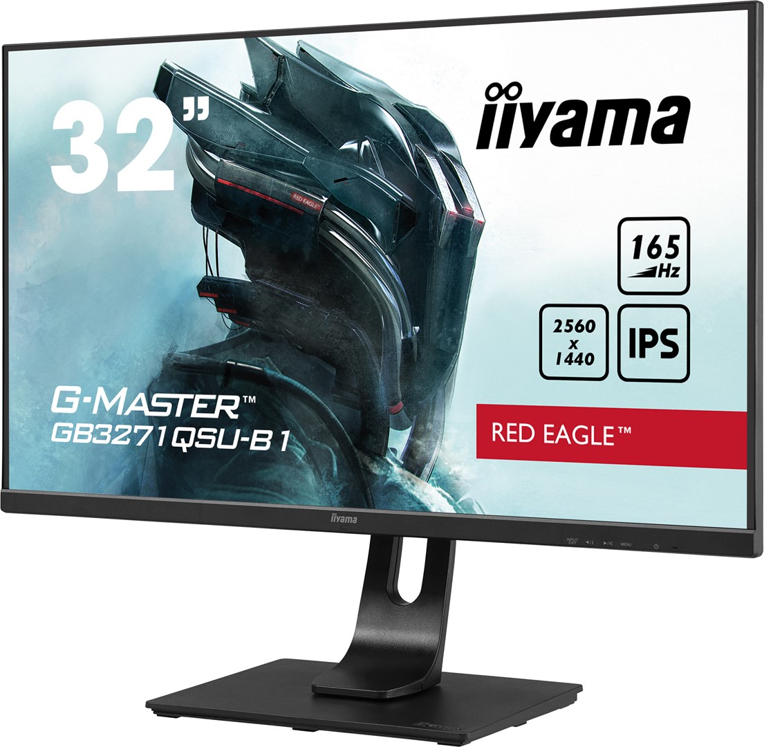 iiyama G-MASTER Unleash your full gaming potential with the 165Hz GB3271QSU Red Eagle guaranteeing 1ms MPRT iiyama G-MASTER Unleash your full gaming potential with the 165Hz GB3271QSU Red Eagle guaranteeing 1ms MPRT