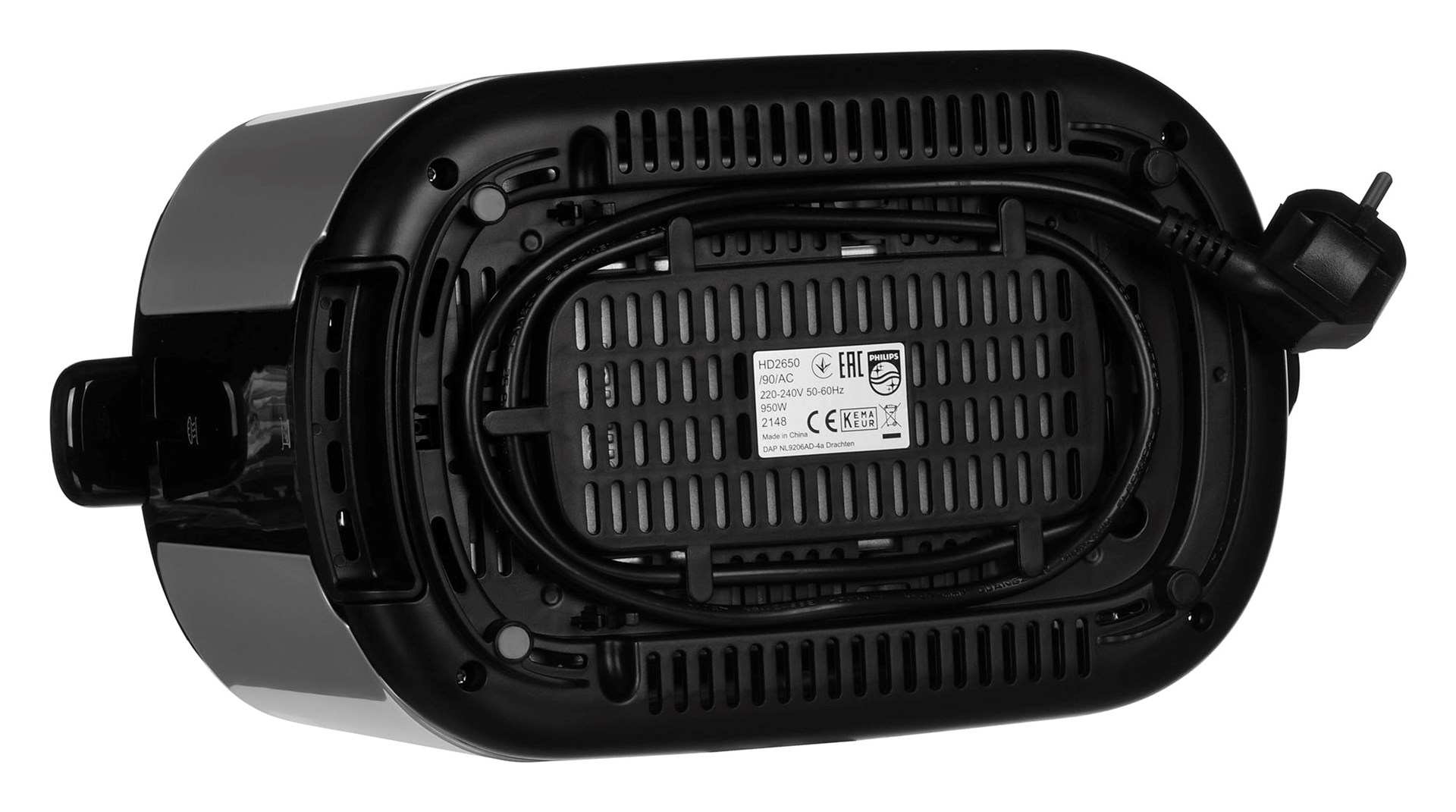 Philips Viva Collection HD2650/90 toaster 2 slice(s) 950 W Black, Stainless steel Philips Viva Collection HD2650/90 toaster 2 slice(s) 950 W Black, Stainless steel