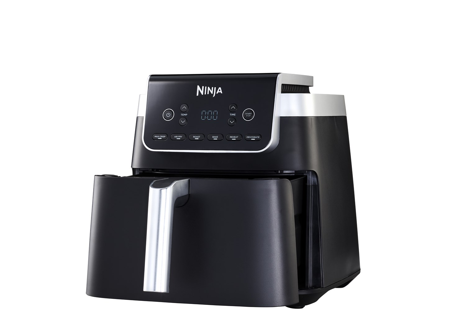 Ninja AF180EU fryer Single 6.2 L 2000 W Hot air fryer Black Ninja AF180EU fryer Single 6.2 L 2000 W Hot air fryer Black
