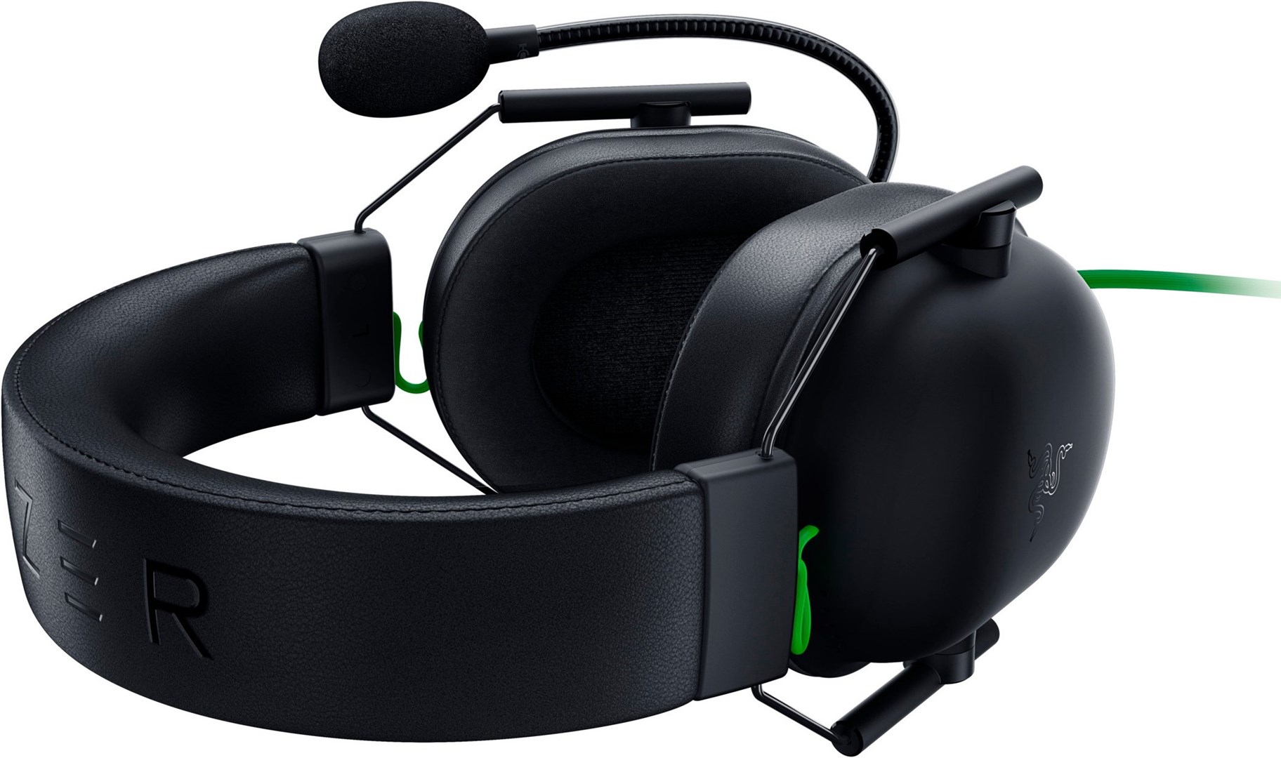 Razer Blackshark V2 X Headset Wired Head-band Gaming Black, Green Razer Blackshark V2 X Headset Wired Head-band Gaming Black, Green