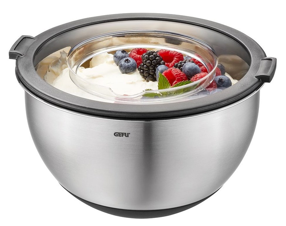 GEFU 35055 Round Bowl Black, Stainless steel 2 pc(s) GEFU 35055 Round Bowl Black, Stainless steel 2 pc(s)