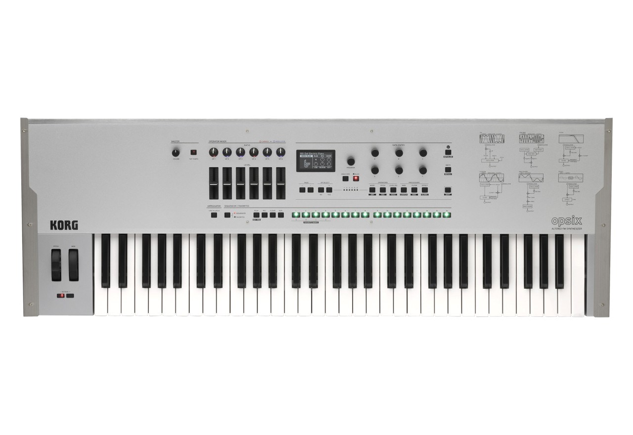 Korg OPSIX SE Platinium Limited Edition - digital synthesizer Korg OPSIX SE Platinium Limited Edition - digital synthesizer