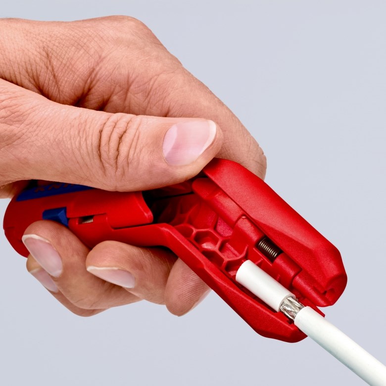 Knipex ErgoStrip cable stripper Blue, Red Knipex ErgoStrip cable stripper Blue, Red