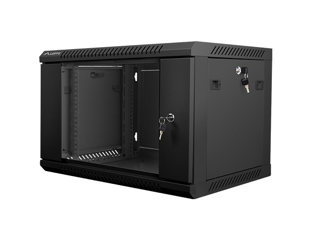 Lanberg WF01-6406-10B rack cabinet 6U Wall mounted rack Black Lanberg WF01-6406-10B rack cabinet 6U Wall mounted rack Black