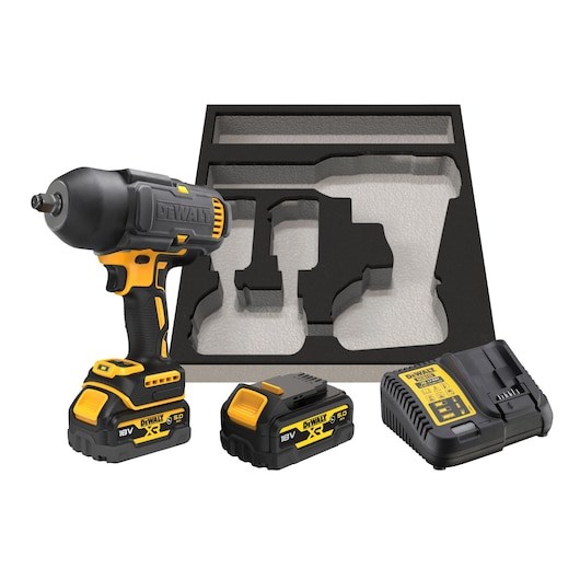 18V XR Impact Wrench 1/2 1355Nm 2x5AHGFN 18V XR Impact Wrench 1/2 1355Nm 2x5AHGFN