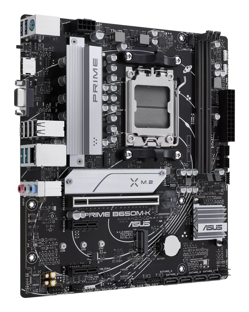 ASUS PRIME B650M-K AMD B650 Socket AM5 micro ATX ASUS PRIME B650M-K AMD B650 Socket AM5 micro ATX