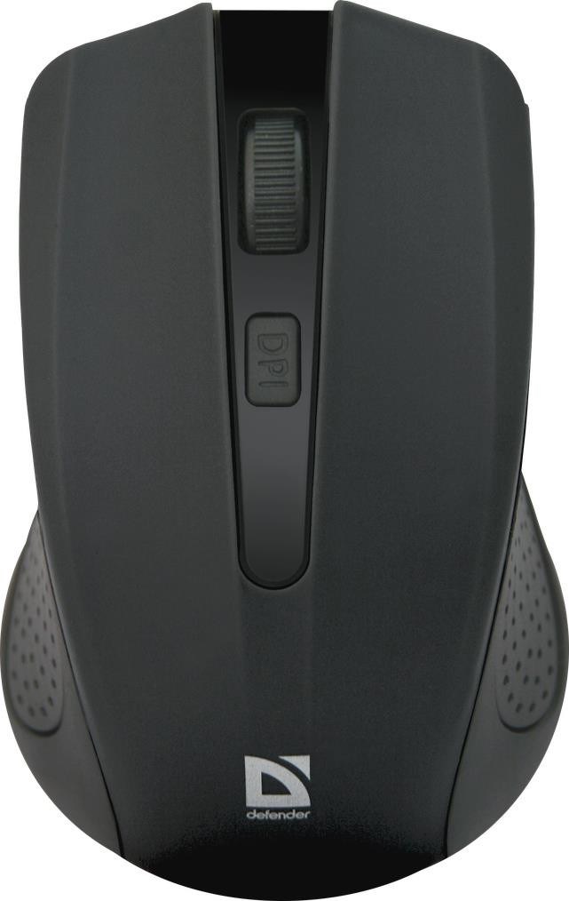 MOUSE DEFENDER ACCURA MM-935 RF BLACK OPTICAL 1600DPI 4P MOUSE DEFENDER ACCURA MM-935 RF BLACK OPTICAL 1600DPI 4P