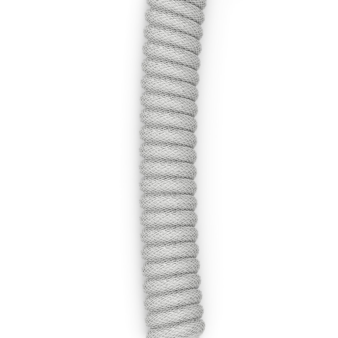Glorious Gaming Glorious GMMK Coiled Cable Ghost White Glorious Gaming Glorious GMMK Coiled Cable Ghost White