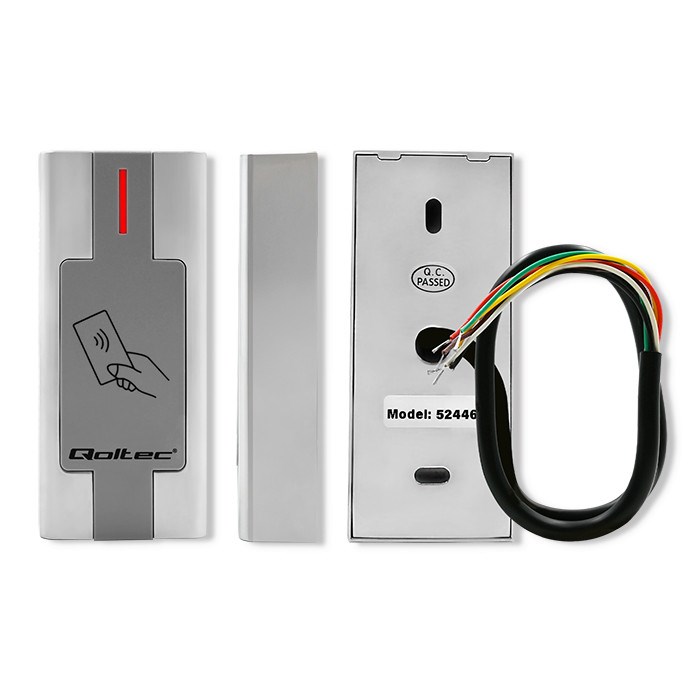 Qoltec 52446 Proximity card and key fob reader Qoltec 52446 Proximity card and key fob reader