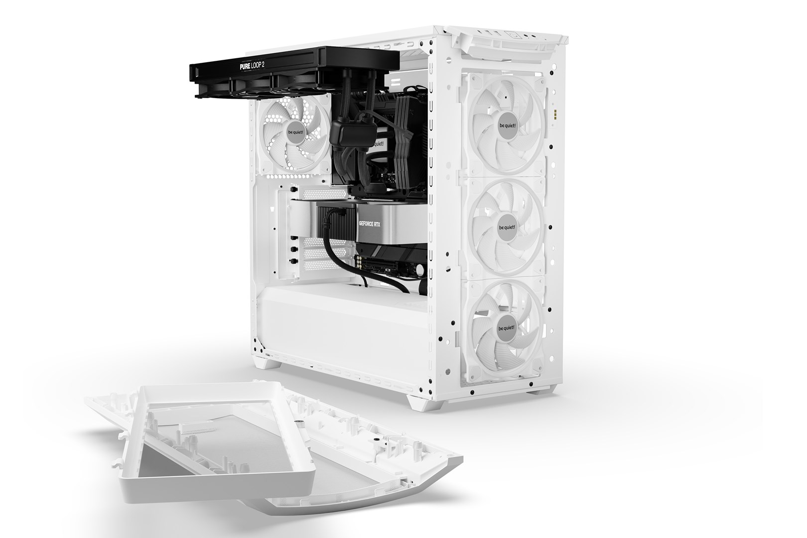 be quiet! Shadow Base 800 FX White Midi Tower be quiet! Shadow Base 800 FX White Midi Tower