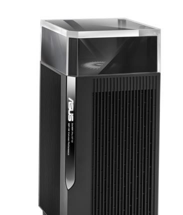 ASUS ZenWiFi Pro ET12 Tri-band (2.4 GHz / 5 GHz / 6 GHz) Wi-Fi 6E (802.11ax) Black 3 Internal ASUS ZenWiFi Pro ET12 Tri-band (2.4 GHz / 5 GHz / 6 GHz) Wi-Fi 6E (802.11ax) Black 3 Internal