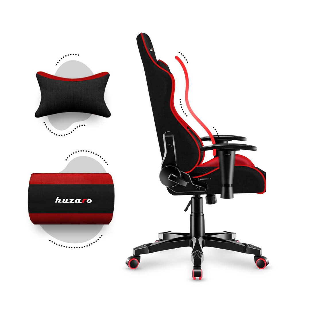 Gaming chair for children Huzaro HZ-Ranger 6.0 Red Mesh, black and red Gaming chair for children Huzaro HZ-Ranger 6.0 Red Mesh, black and red