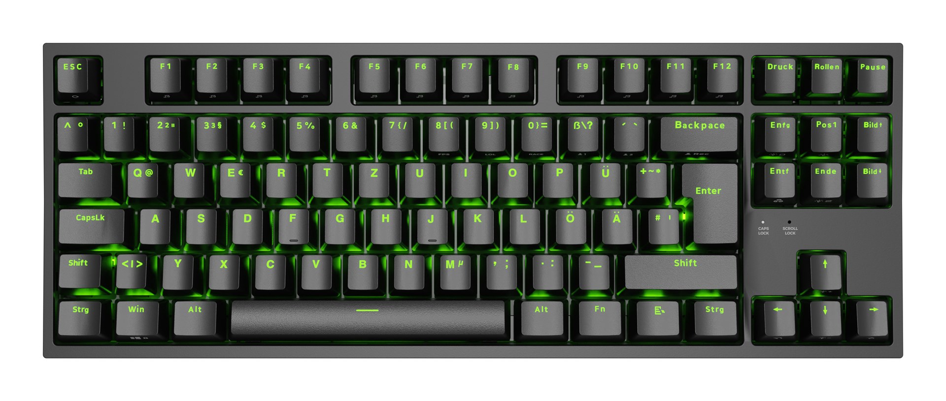 GENESIS Thor 404 TKL keyboard Gaming USB QWERTZ German Black GENESIS Thor 404 TKL keyboard Gaming USB QWERTZ German Black