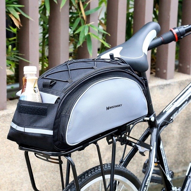 Wozinsky WBB1BK Bike Bag Luggage Carrier 13l Black Wozinsky WBB1BK Bike Bag Luggage Carrier 13l Black