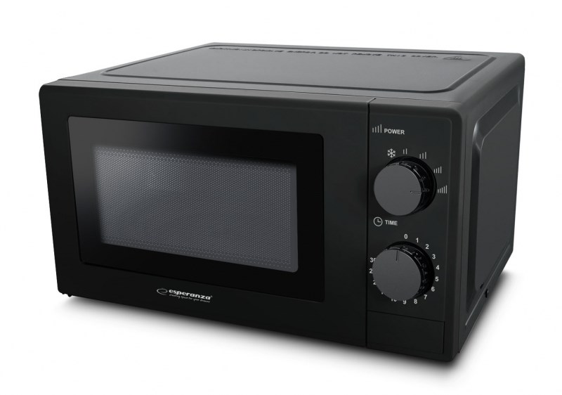 Esperanza ESTOFADO Black Solo microwave Countertop 20 L 700 W Esperanza ESTOFADO Black Solo microwave Countertop 20 L 700 W