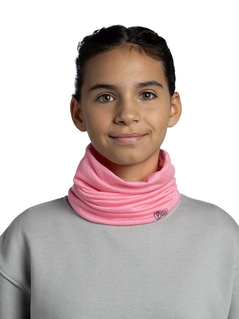 Buff Merino Lightweight Jr Solid Children's merino wool neck warmer Pink Buff Merino Lightweight Jr Solid Children's merino wool neck warmer Pink