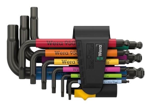 Hex key set 950/9 Hex-Plus multicolour 9 pieces Hex key set 950/9 Hex-Plus multicolour 9 pieces