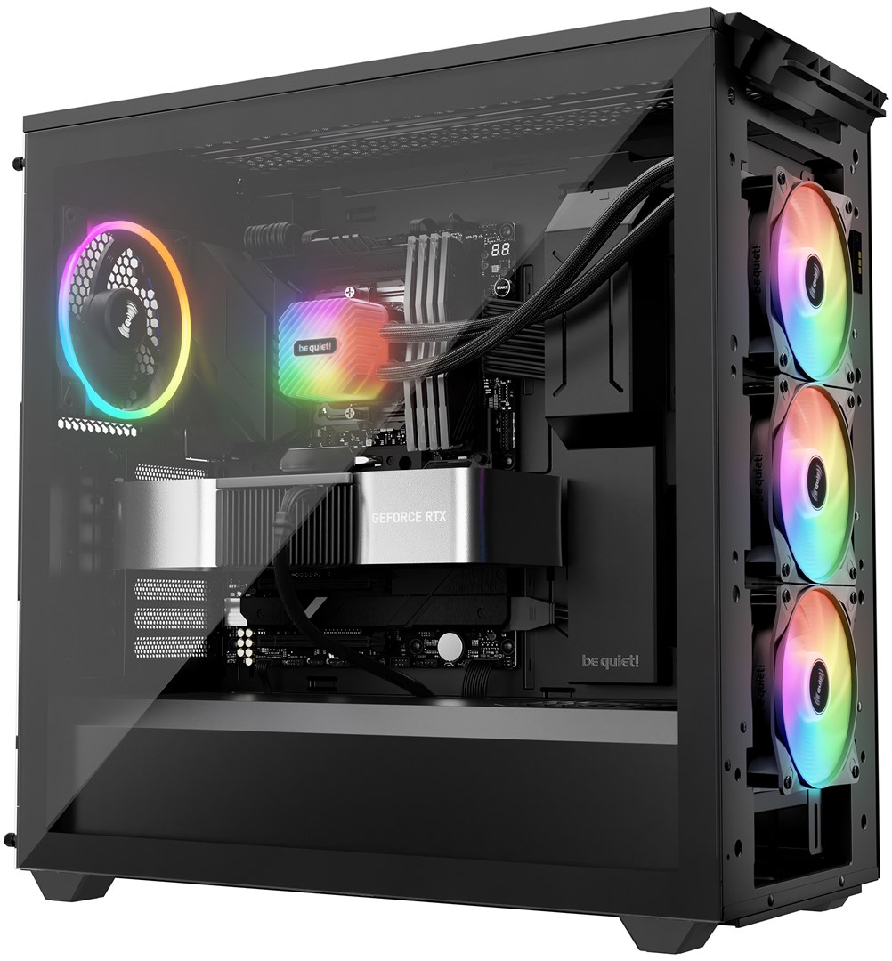 be quiet! LIGHT LOOP 360mm Black Processor All-in-one liquid cooler 12 cm 1 pc(s) be quiet! LIGHT LOOP 360mm Black Processor All-in-one liquid cooler 12 cm 1 pc(s)