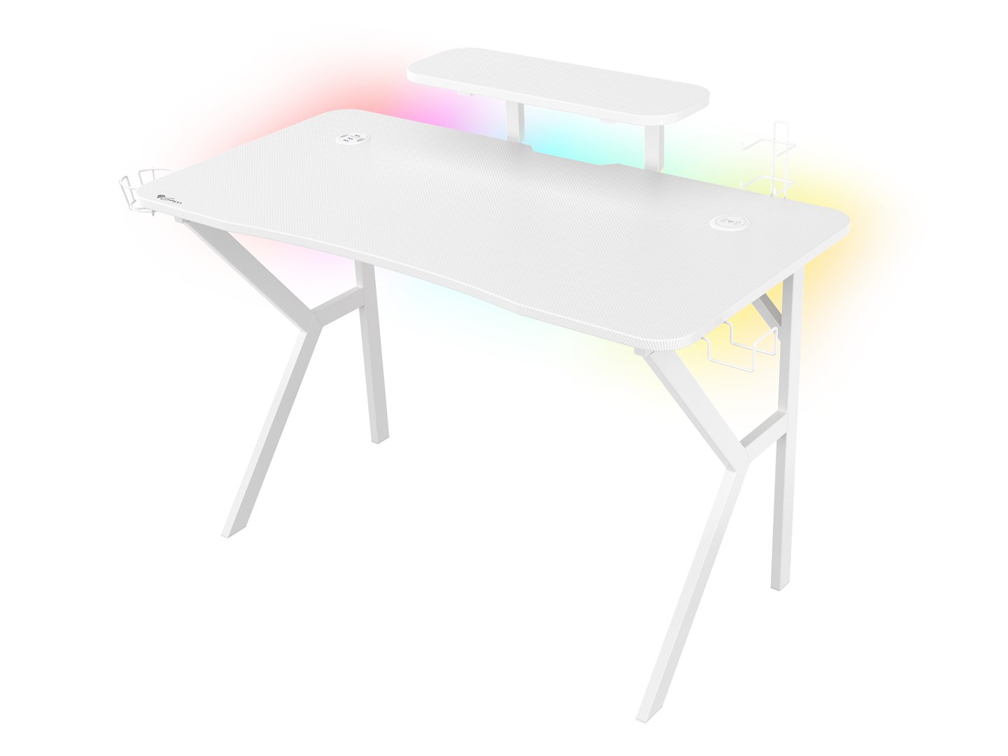 Genesis Gaming Tisch HOLM 320 RGB weiĂź (120cm x 75cm) Genesis Gaming Tisch HOLM 320 RGB weiĂź (120cm x 75cm)