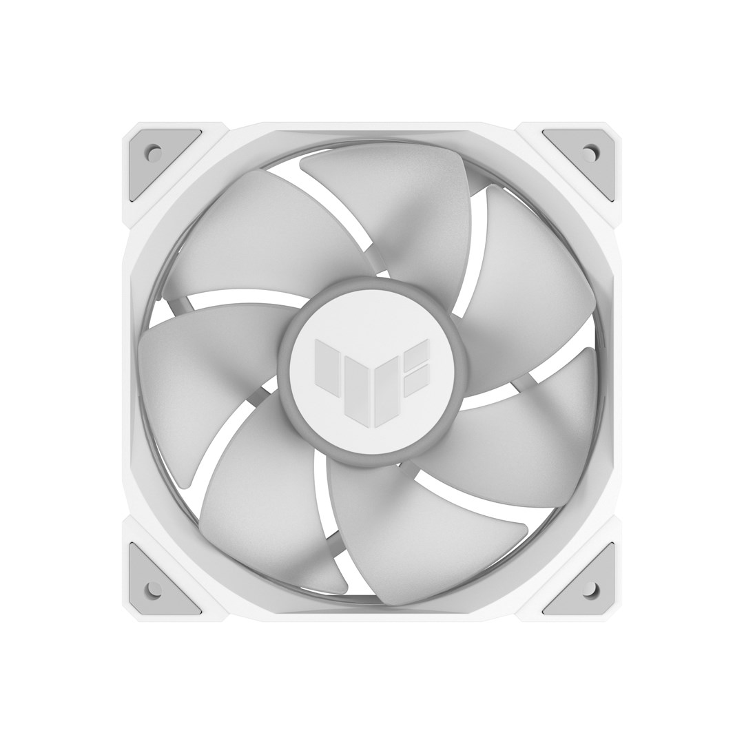 ASUS TUF GAMING TR120 ARGB REVERSE 1-pack White Computer case Air cooler 12 cm ASUS TUF GAMING TR120 ARGB REVERSE 1-pack White Computer case Air cooler 12 cm