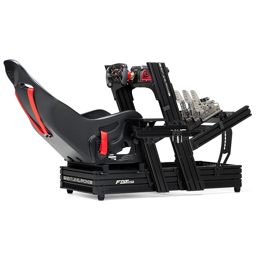 Next Level Racing F-GT Elite 160 Front & Side Mount Edition NLR-E026 - cockpit Next Level Racing F-GT Elite 160 Front & Side Mount Edition NLR-E026 - cockpit