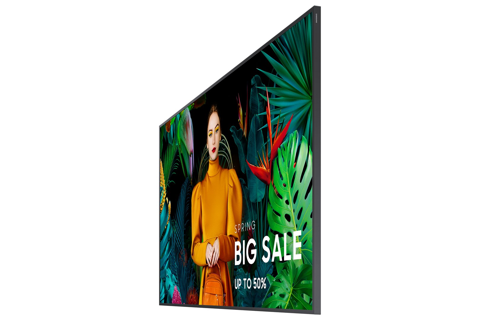 Samsung QB75C Digital signage flat panel 190.5 cm (75") LCD Wi-Fi 350 cd/m² 4K Ultra HD Black Built-in processor Tizen 16/7 Samsung QB75C Digital signage flat panel 190.5 cm (75") LCD Wi-Fi 350 cd/m² 4K Ultra HD Black Built-in processor Tizen 16/7