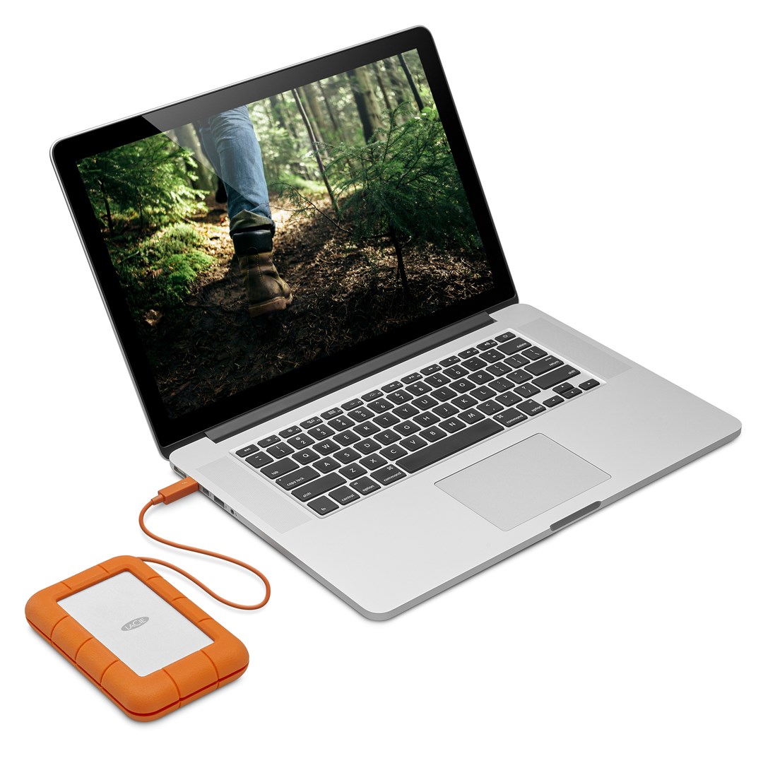 LaCie Rugged USB-C external hard drive 5 TB USB Type-C 3.2 Gen 1 (3.1 Gen 1) Grey, Yellow LaCie Rugged USB-C external hard drive 5 TB USB Type-C 3.2 Gen 1 (3.1 Gen 1) Grey, Yellow