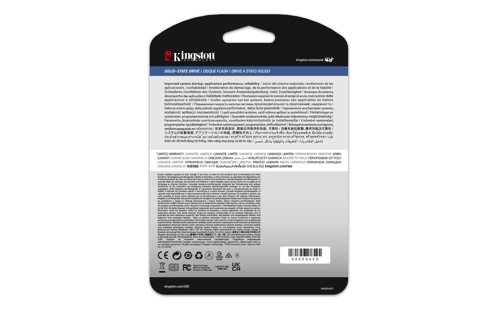 Kingston Technology 480G DC600M (Mixed-Use) 2.5” Enterprise SATA SSD Kingston Technology 480G DC600M (Mixed-Use) 2.5” Enterprise SATA SSD