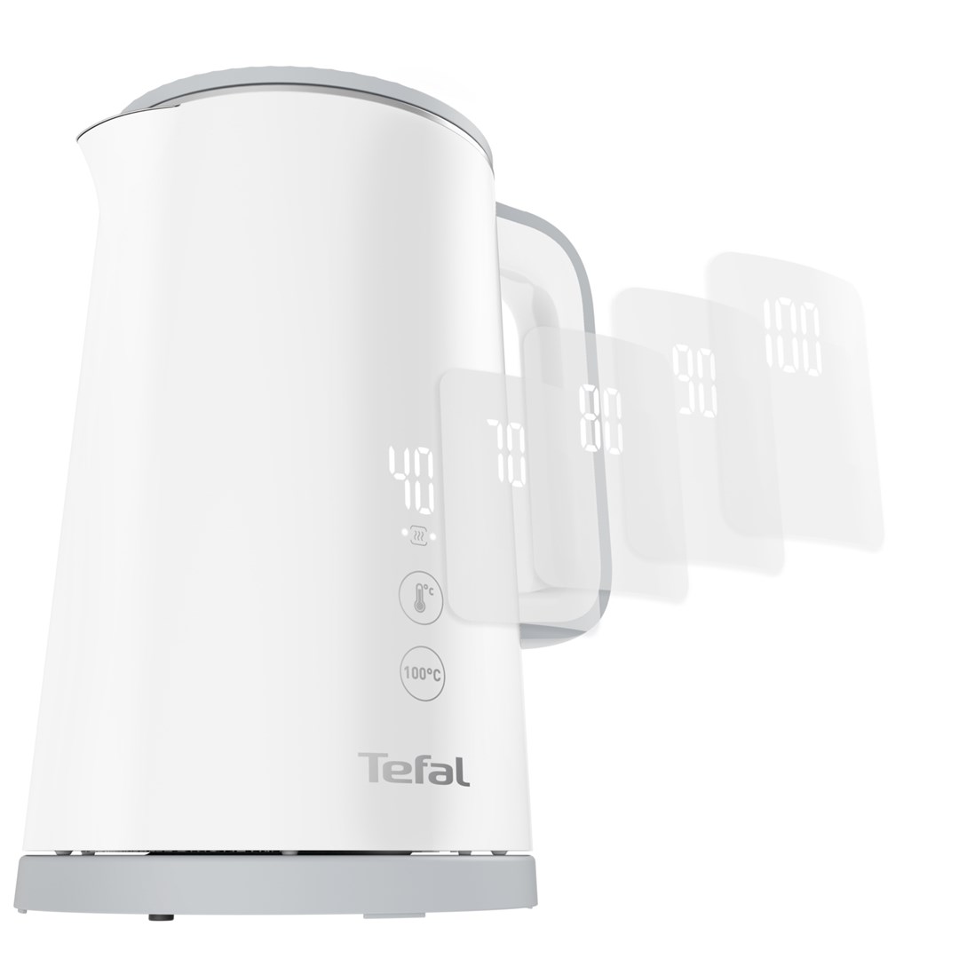 Tefal Sense KO6931 electric kettle 1.5 L 1800 W White Tefal Sense KO6931 electric kettle 1.5 L 1800 W White