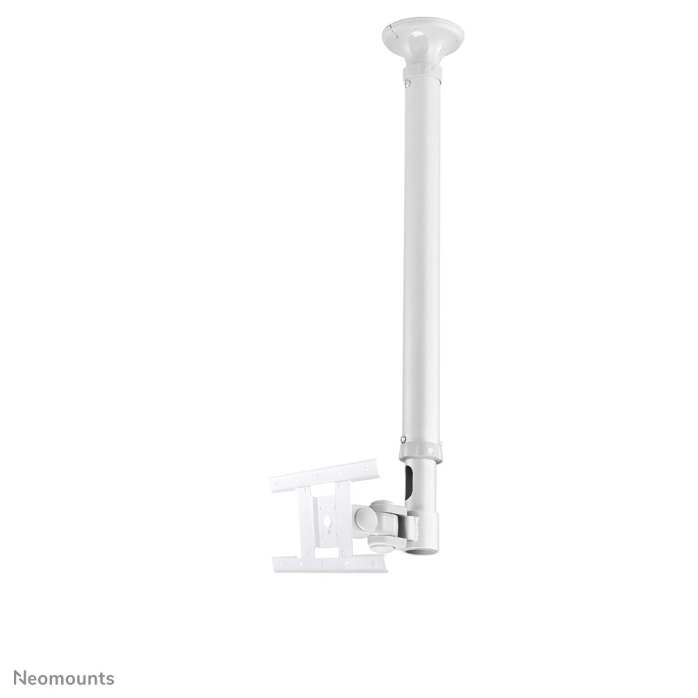 Neomounts FPMA-C100WHITE Monitor/TV mount ceiling 10-30" - h 79-129 cm Neomounts FPMA-C100WHITE Monitor/TV mount ceiling 10-30" - h 79-129 cm