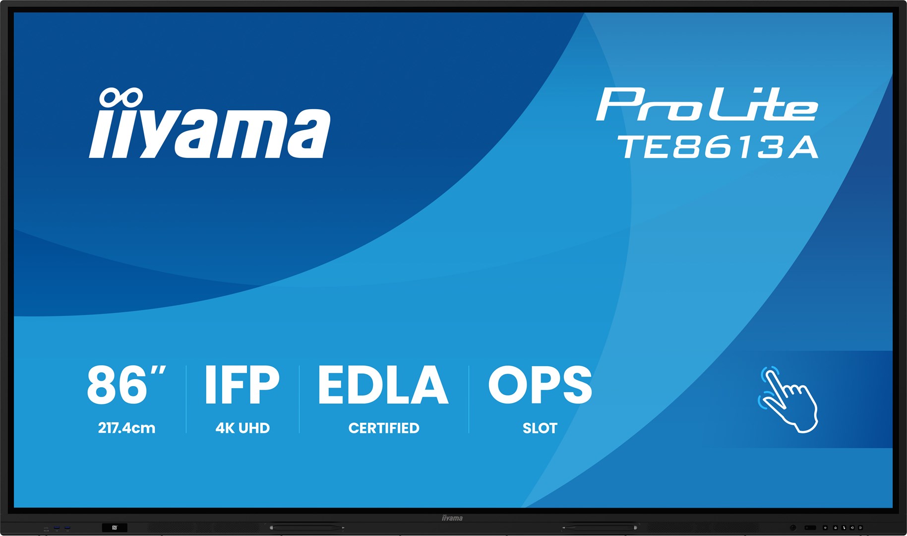 iiyama 86" Google EDLA Certified IFP - Interactive display for seamless integration and collaboration in education and enterprise iiyama 86" Google EDLA Certified IFP - Interactive display for seamless integration and collaboration in education and enterprise