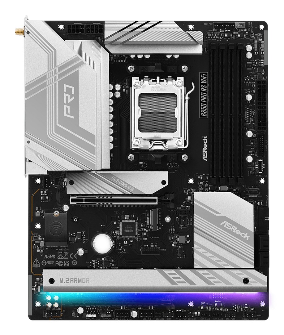 Asrock B850 Pro RS WiFi AMD B850 Socket AM5 ATX Asrock B850 Pro RS WiFi AMD B850 Socket AM5 ATX