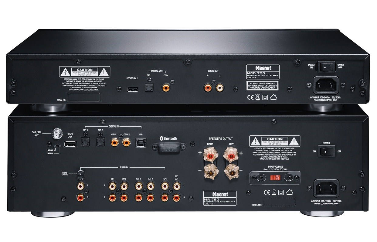 MAGNAT MR 780 Hybrid Stereo amplifier Black MAGNAT MR 780 Hybrid Stereo amplifier Black