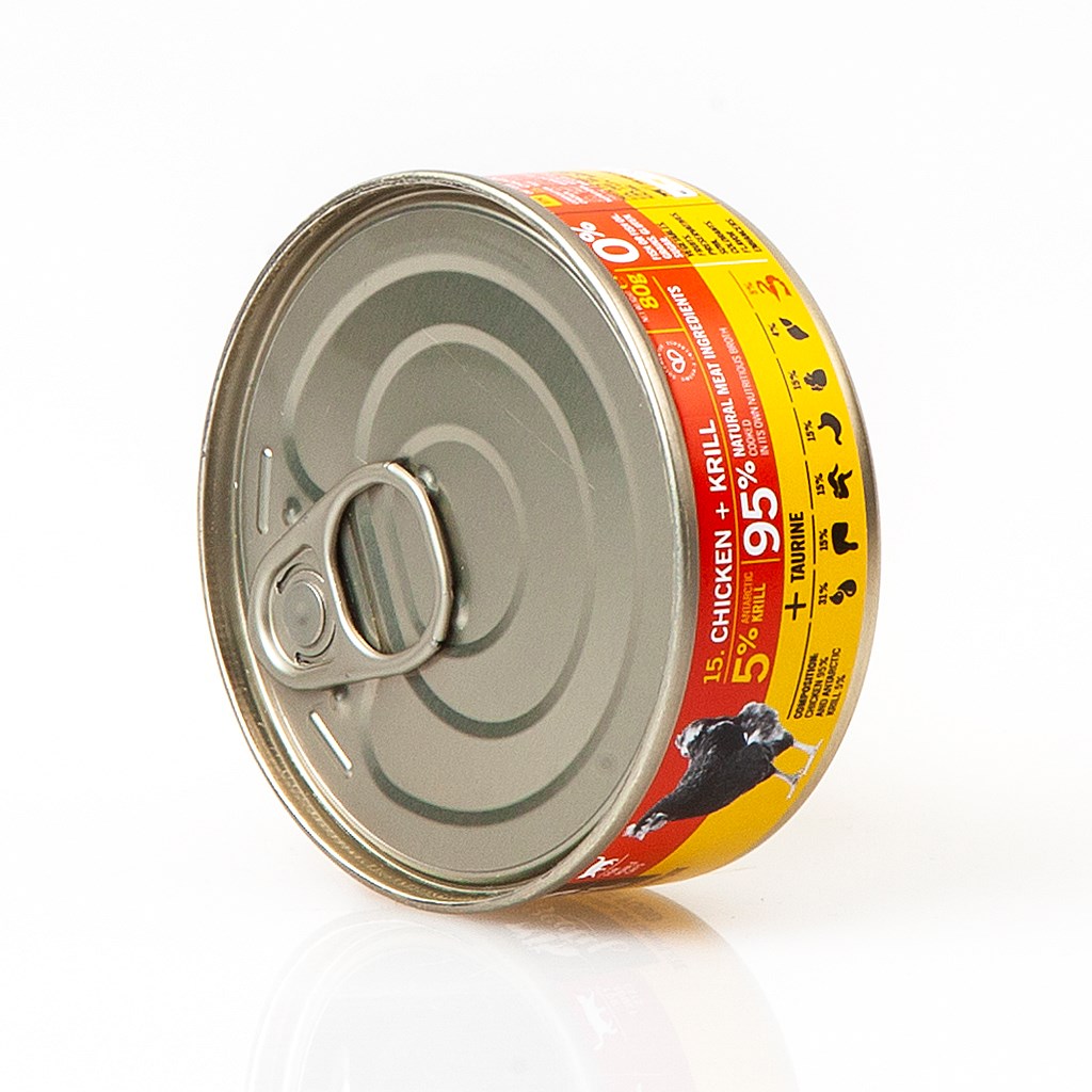 3COTY Chicken with krill - wet cat food - 80g 3COTY Chicken with krill - wet cat food - 80g