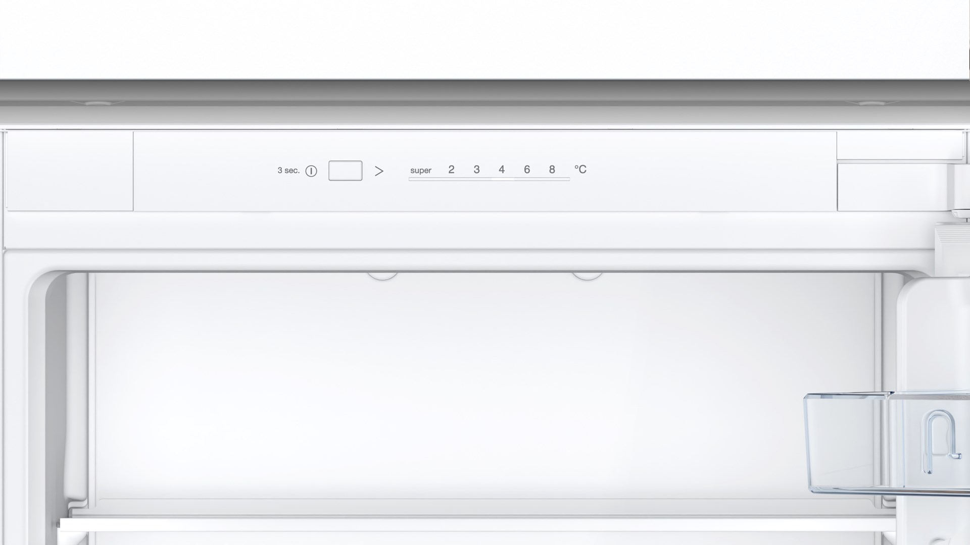 Bosch Serie 2 KIV87NSE0 fridge-freezer Built-in 270 L E White Bosch Serie 2 KIV87NSE0 fridge-freezer Built-in 270 L E White