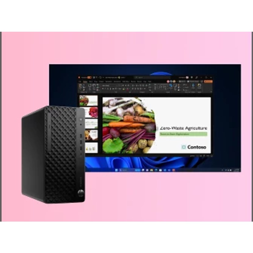 HP ProDesk 4 Tower G1i Desktop AI PC Intel Core Ultra 5 225 16 GB DDR5-SDRAM 512 GB SSD Windows 11 Pro Black HP ProDesk 4 Tower G1i Desktop AI PC Intel Core Ultra 5 225 16 GB DDR5-SDRAM 512 GB SSD Windows 11 Pro Black
