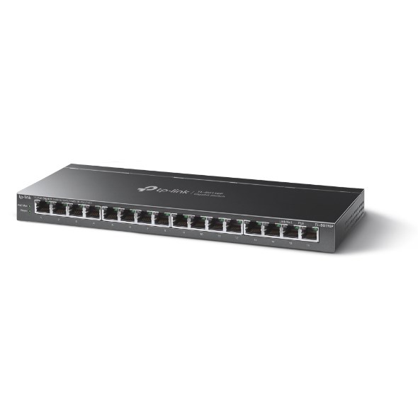 TP-Link 16-Port Gigabit Desktop Switch with 16-Port PoE+ TP-Link 16-Port Gigabit Desktop Switch with 16-Port PoE+
