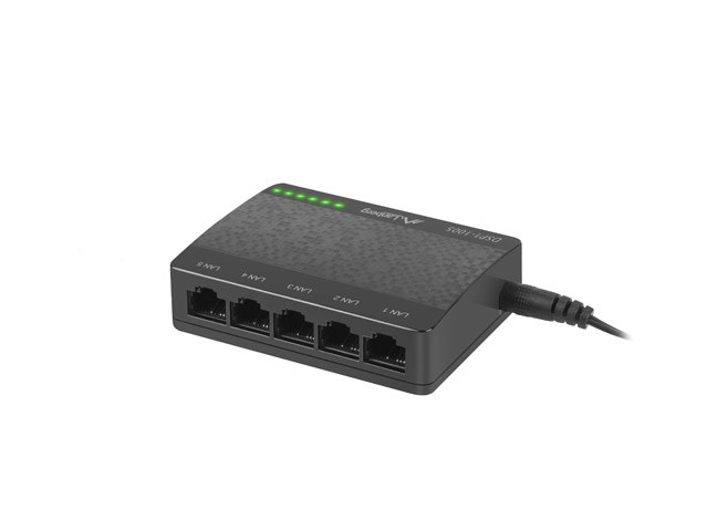 LANBERG SWITCH DSP1-1005 (5-PORT, 1GB/S) LANBERG SWITCH DSP1-1005 (5-PORT, 1GB/S)