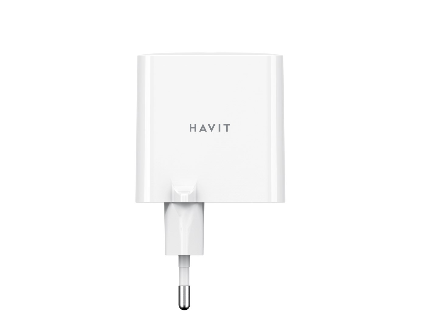 Havit UC45 EU - GaN 45 W dual-port travel charger, black Havit UC45 EU - GaN 45 W dual-port travel charger, black