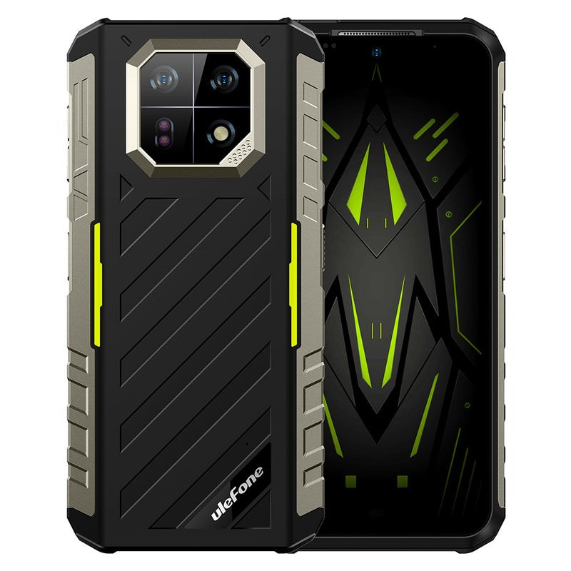 Ulefone Armor 22 16.7 cm (6.58") Android 13 4G USB Type-C 8 GB 256 GB 6600 mAh Black, Green Ulefone Armor 22 16.7 cm (6.58") Android 13 4G USB Type-C 8 GB 256 GB 6600 mAh Black, Green