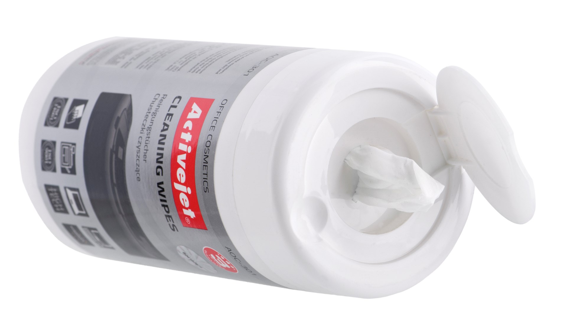 Activejet AOC-301 Universal cleaning wipes 100 pcs. Activejet AOC-301 Universal cleaning wipes 100 pcs.