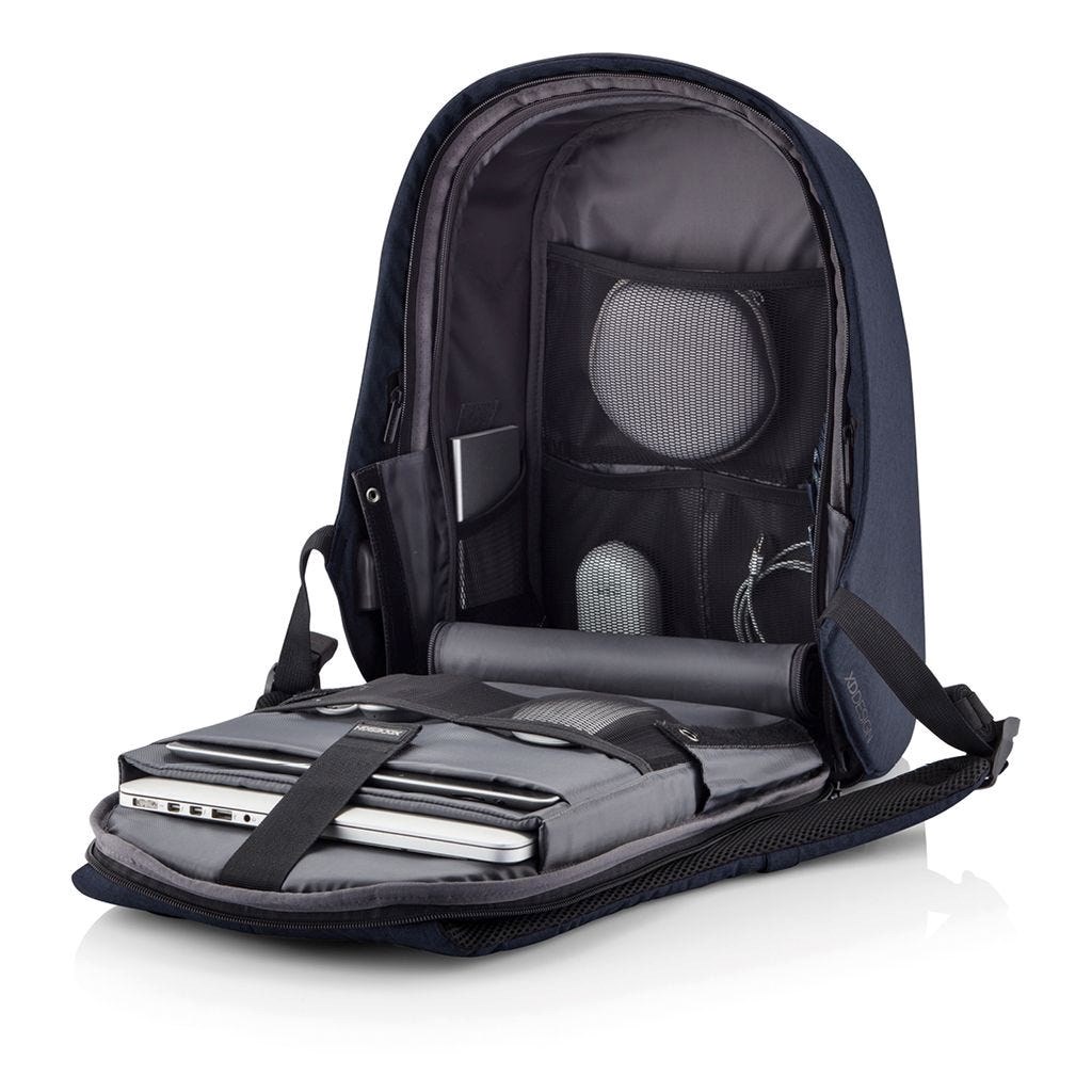 XD DESIGN ANTI-THEFT BACKPACK BOBBY HERO XL NAVY P/N: P705.715 XD DESIGN ANTI-THEFT BACKPACK BOBBY HERO XL NAVY P/N: P705.715
