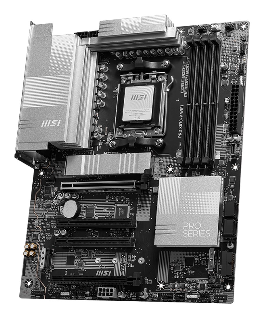 MSI PRO X870-P WIFI motherboard AMD X870 Socket AM5 ATX MSI PRO X870-P WIFI motherboard AMD X870 Socket AM5 ATX