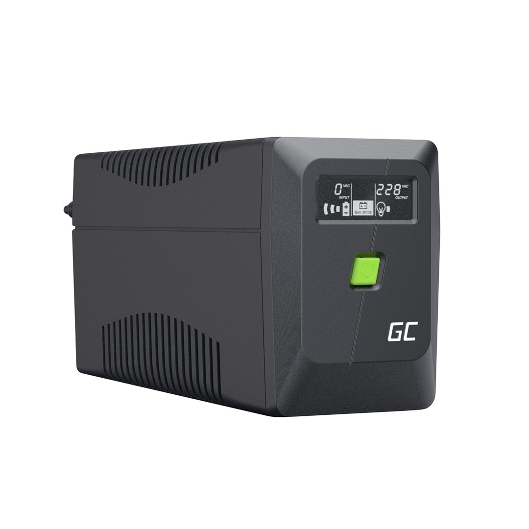Green Cell uninterruptible power supply (UPS) Line-Interactive 6.5 kVA 360 W 2 AC outlet(s) Green Cell uninterruptible power supply (UPS) Line-Interactive 6.5 kVA 360 W 2 AC outlet(s)