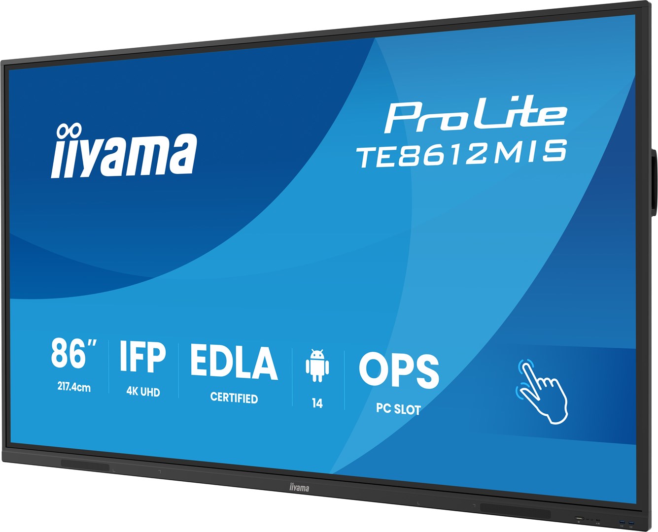 iiyama 86" Interactive 4K UHD Touchscreen elevating interactive collaboration iiyama 86" Interactive 4K UHD Touchscreen elevating interactive collaboration