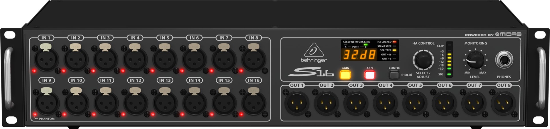 Behringer Digital Snake S16 audio module Behringer Digital Snake S16 audio module