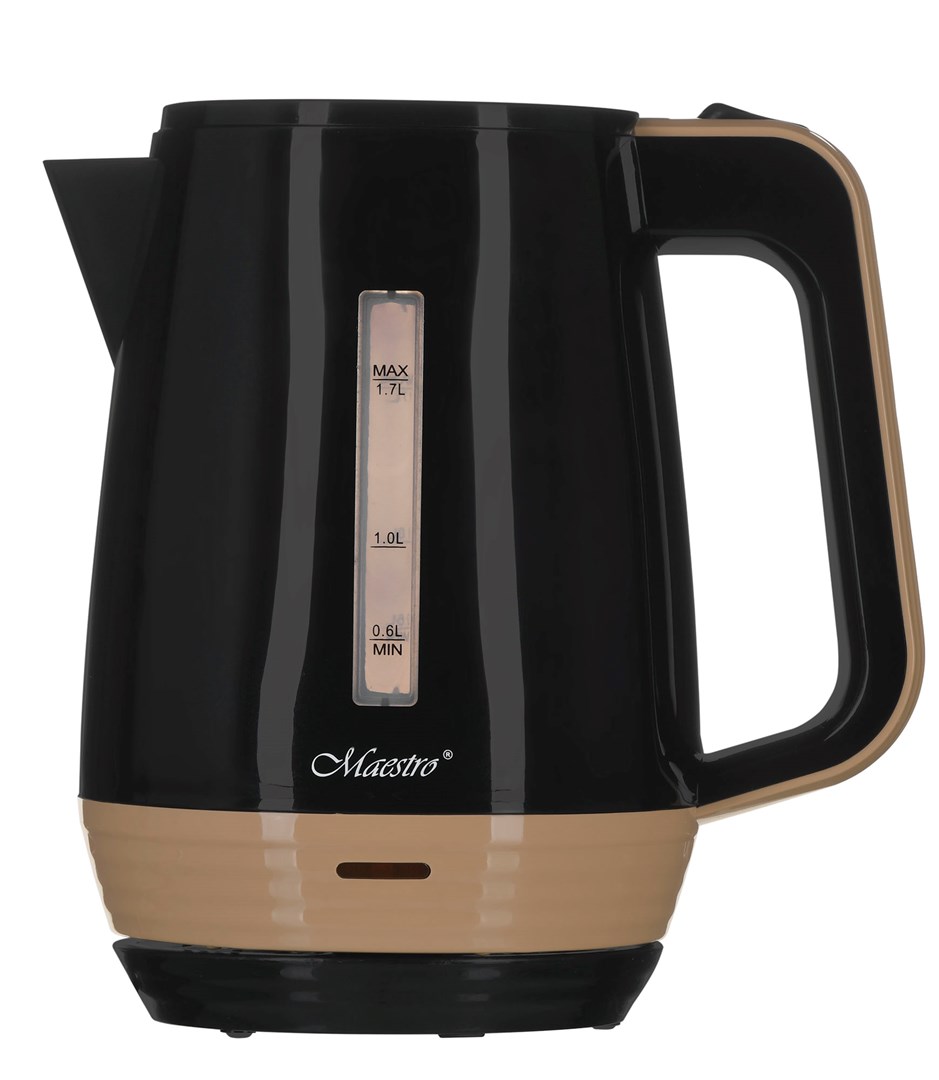 Feel-Maestro MR033 black electric kettle 1.7 L 2200 W Feel-Maestro MR033 black electric kettle 1.7 L 2200 W