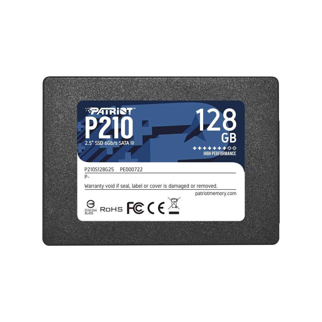 Patriot Memory P210 2.5" 128 GB Serial ATA III Patriot Memory P210 2.5" 128 GB Serial ATA III