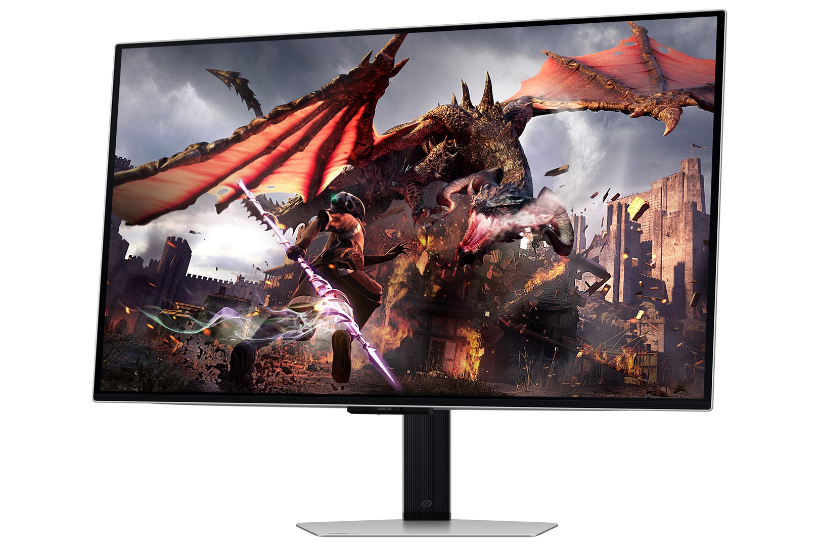 Samsung LS32DG802SUXDU | 32 " | OLED | 4K | 16:9 | 240 Hz | 0.03 ms | 3840 x 2160 pixels | 200 cd/m2 | HDMI ports quantity 2 | Silver Samsung LS32DG802SUXDU | 32 " | OLED | 4K | 16:9 | 240 Hz | 0.03 ms | 3840 x 2160 pixels | 200 cd/m2 | HDMI ports quantity 2 | Silver